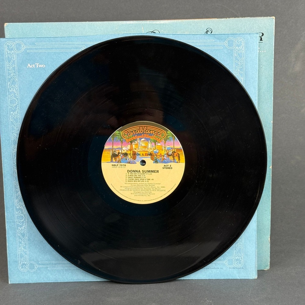 Donna Summer Once Upon a Time... Double Vinyl Record LP 1977 - EXCELLENT - Picture 6 of 13